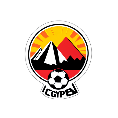 Stiker Pertandingan Bola Sepak Mesir vs Benin