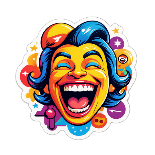 Veselá nálepka Bolka Polívky