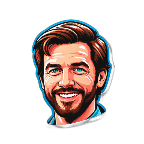 Samolepka s Danem McGrathem