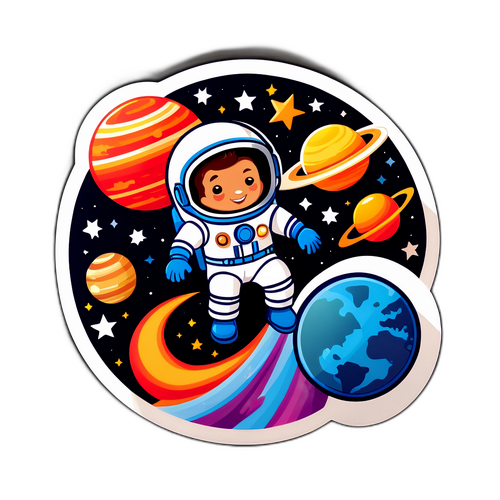 Kosmiczny eksplorator w galaktyce