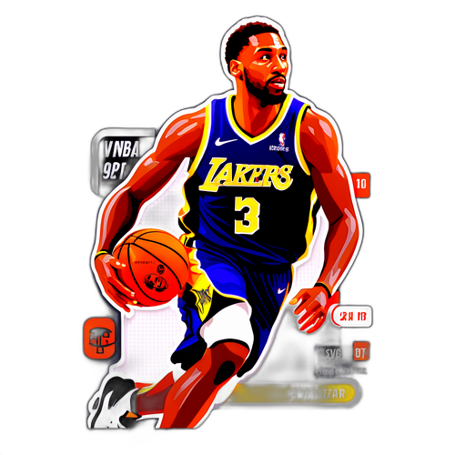 NBA Sticker sa Sport-Centric na Disenyo