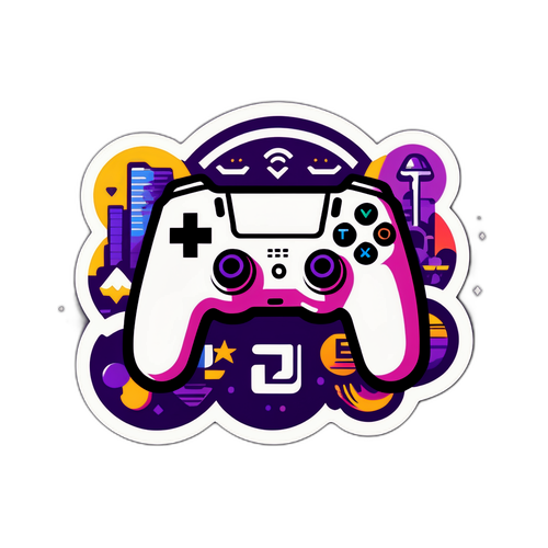 Стикер з темою ігор для користувачів Twitch