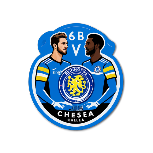 Sticker Brighton vs Chelsea