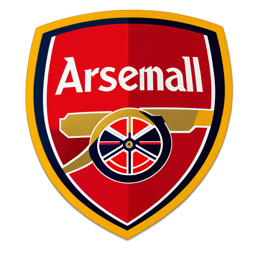 Arsenal-fansen, se her! Det Utrolige Klistremerket Du Bare Må Ha!