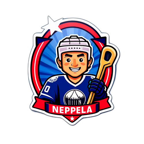 Nálepka Ondřeje Nepely v historickém kontextu s trofejemi a fanoušky