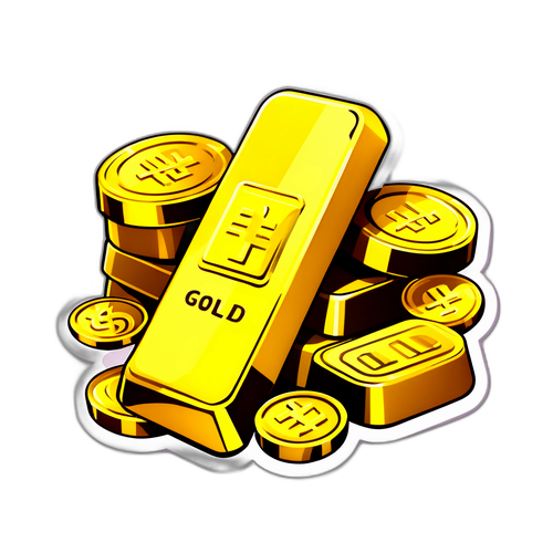 金價設計貼紙