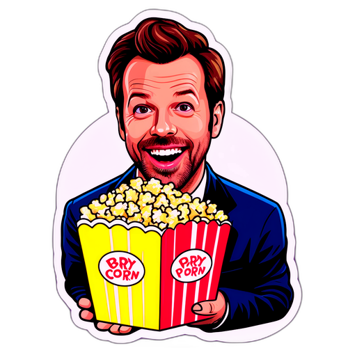 Jason Sudeikis: Vidám színész kifogástalan popcorntartóval