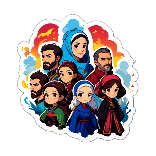 Eşref Rüya 28. Bölüm Sticker Tasarımı