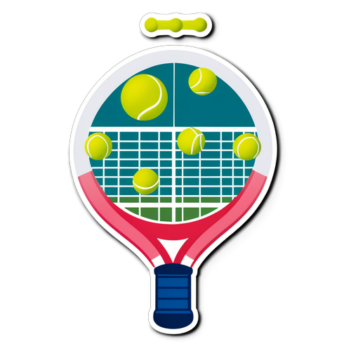 Racchetta da Tennis con Palline
