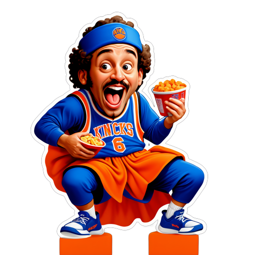 Humorous Knicks Fan Sticker