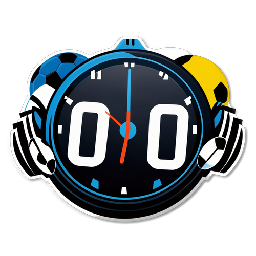 Reloj de Cuenta Regresiva para Partidos de Fútbol