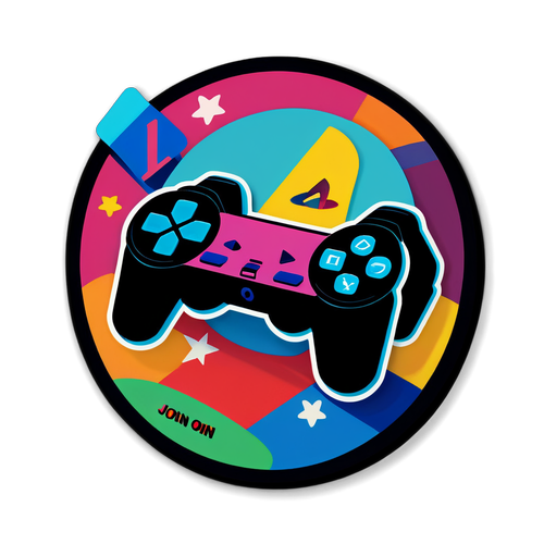 Retro PlayStation Sticker