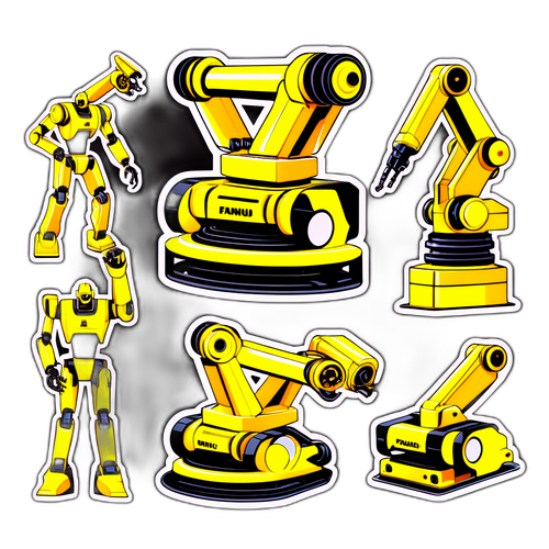 未来的なロボットと機械のデザイン