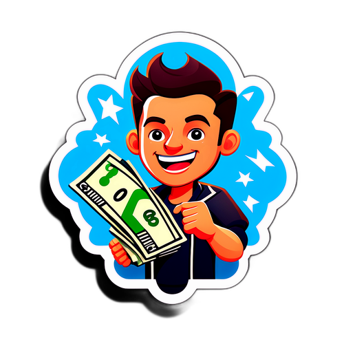 Sticker Saldo Dana Gratis