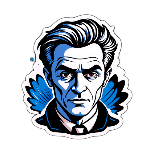 Oskar Westerlin Kunst Sticker