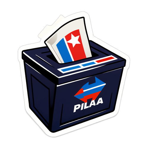 Sticker Perayaan Pilkada 2024 di Sumut