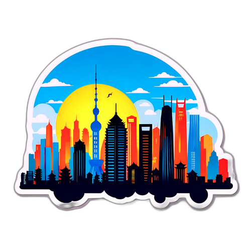 现代都市剪影