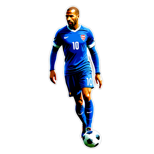 Thierry Henry: La Silhouette Iconique qui Va Réveiller le Fan en Vous!