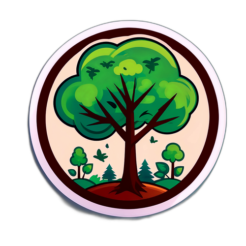 环保主题贴纸