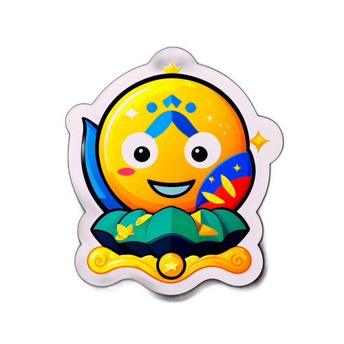 오늘의 운세 일러스트 스티커