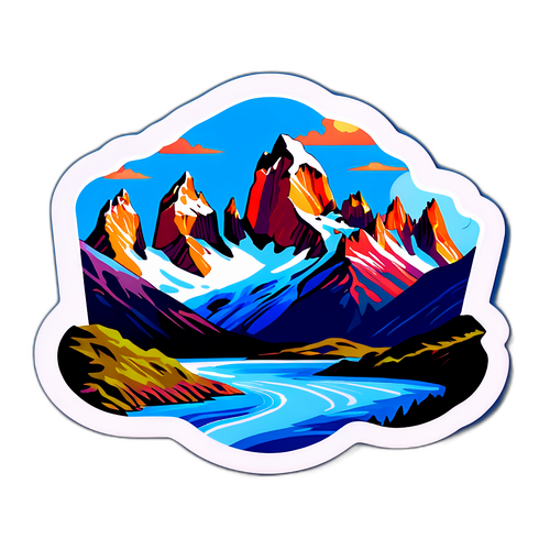 Atemberaubende Landschaft von Patagonia