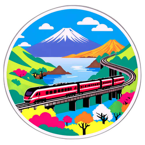 JR東日本の列車と日本の風景