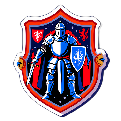 Ridder in middeleeuwse stijl