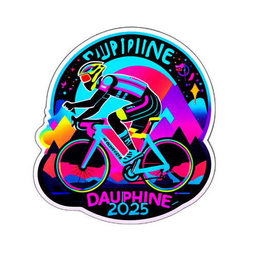 Futuristisk Dauphine 2025 Sticker