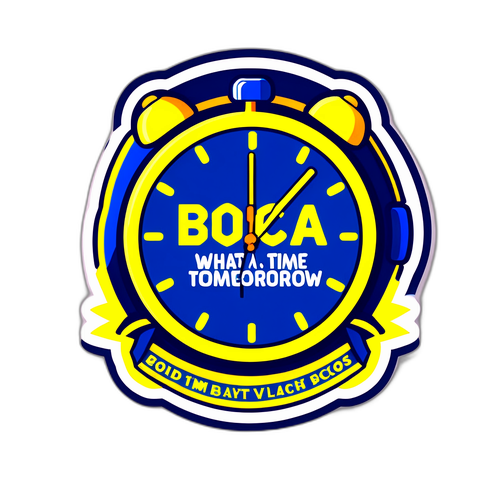 ¿A qué hora juega Boca mañana?
