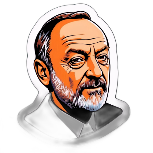 Klistermärke av Liam Cunningham med filmgenrer