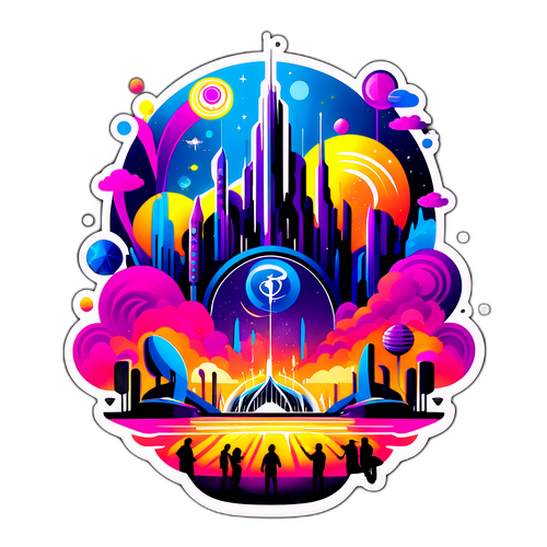 Tomorrowland 2025 környezeti koncepcióművészet