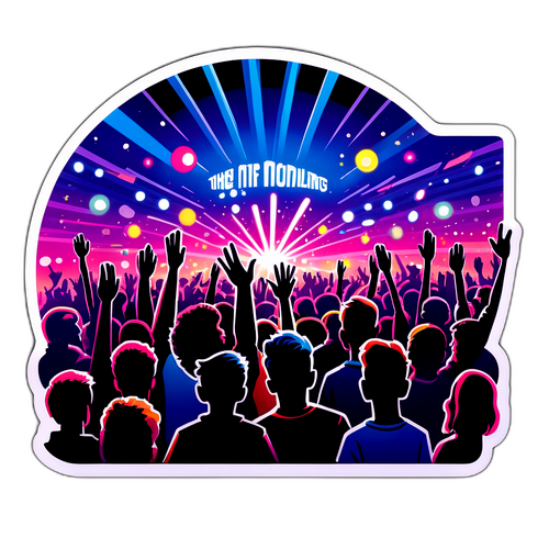 A cena do evento musical na cidade