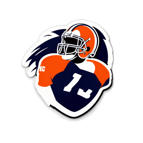 다이나믹 NFL 로고 스티커