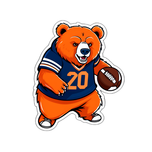 Fierce Bear Football Dribbler