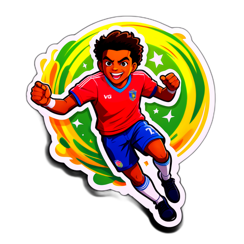 Sticker Vibrante de Raphinha