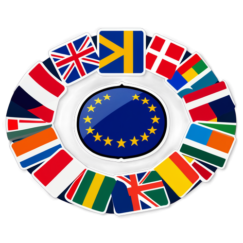Eurovision Song Contest Flaggensticker