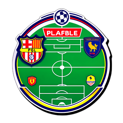 फुटबॉल प्रेमियों के लिए इंटरेक्टिव स्टिकर