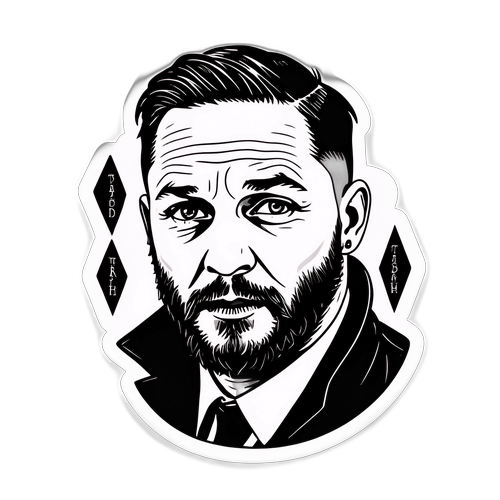Tributklistermärke för Tom Hardy