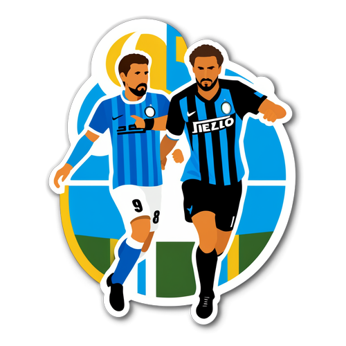 Ilustrare a duelului Lazio și Inter