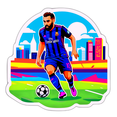 Carvajal Dribbling Sticker