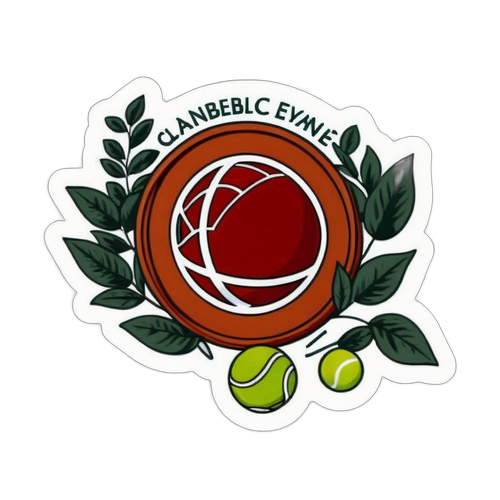 Stiker Klasik Terbuka Perancis