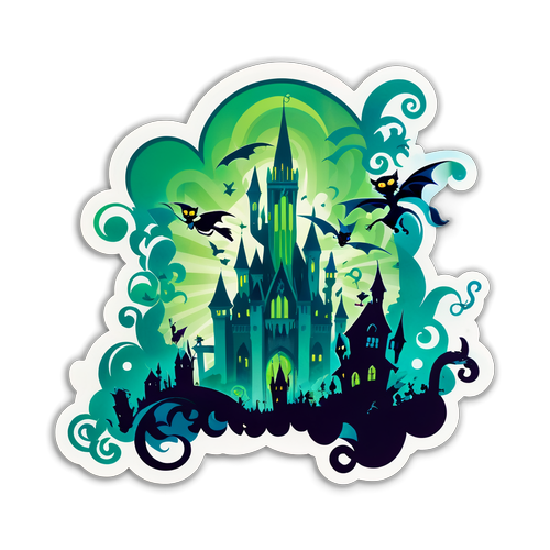 En fantasifull fusion av 'Wicked'-element