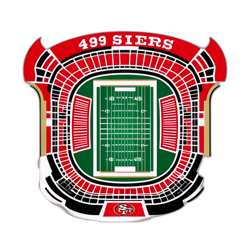 Estádio 49ers com Torcedores