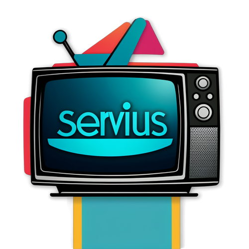 Servus TV Aufkleber