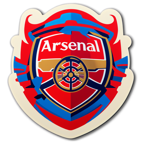 Sherehekea Historia! Logo ya Arsenal na Kichwa Chenye Ngumi Kati ya Wafuasi Wenye Vichwa Kwa Upeo!