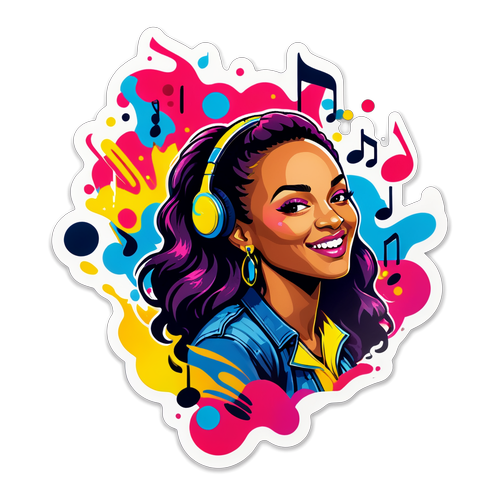 Vibrant Stickers av Sanna Sarromaa