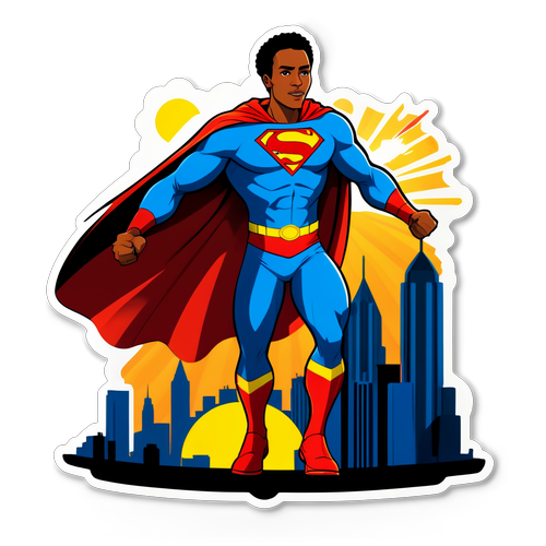 Isak Alemayehu som superhjälte