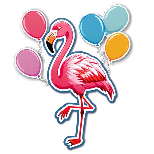 A Festa Começou! Descubra Como um Flamingo Dançante Está Transformando Celebrações em Alegria Total!