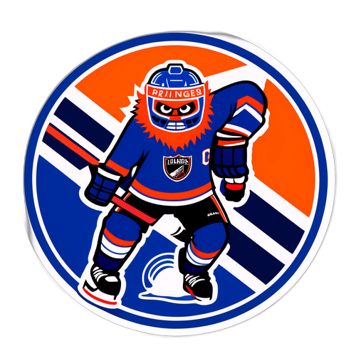 Rivalry Puck Sticker