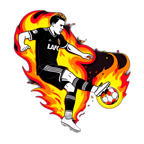 LAFC vs. San Jose Action Shot Sticker